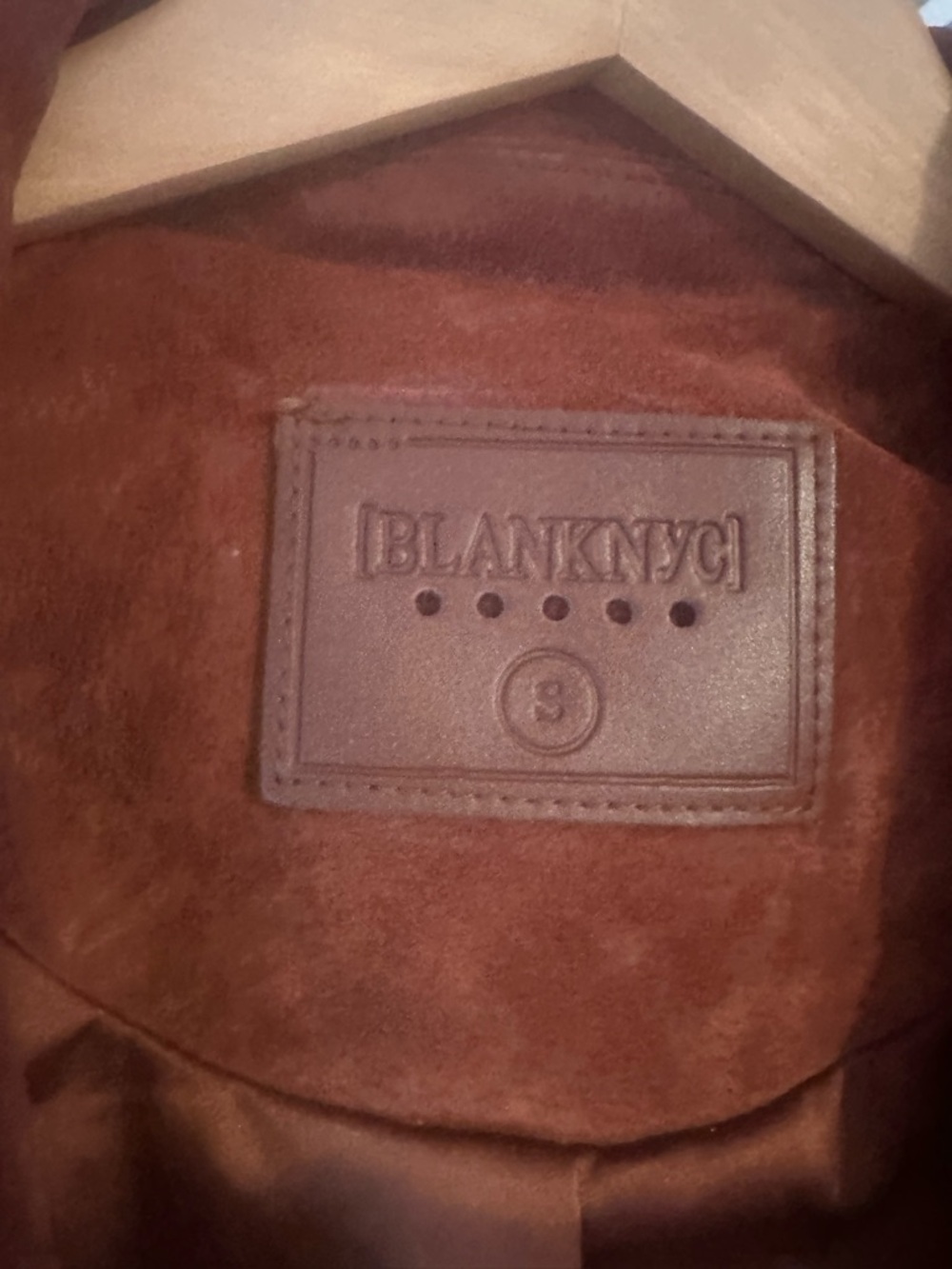 BLANKNYC | Suede Moto Jacket, Size S - Picture 8 of 10